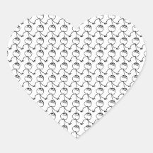 Like a Boss Heart Sticker