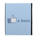 Like A Boss iPad Folio Covers