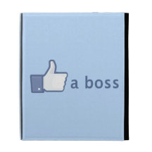 Like A Boss iPad Folio Covers