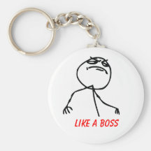 Like a Boss Keychain