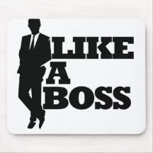 Like a Boss Mouse Mat