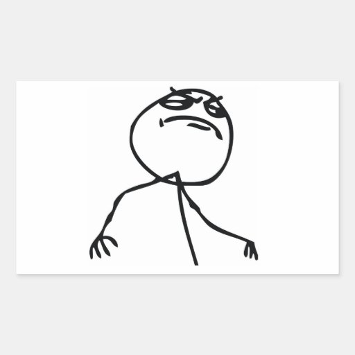 Like a Boss Rectangular Stickers