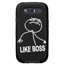 Like Boss meme Samsung Galaxy S3 Cover