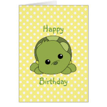 Lil Baby Turtle Card