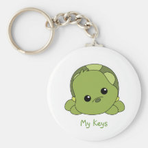 Lil Baby Turtle Keychain