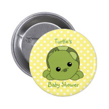 Lil Baby Turtle Pinback Button
