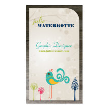 Lil Birdie Graphic Design Business Cards