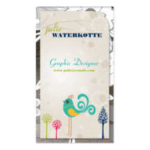 Lil Birdie Graphic Design Business Cards