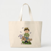 Lil Fisherman Canvas Bags