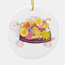 Lil Flowers Baby Turtle Gift Ornament