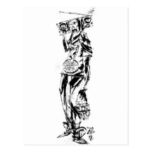Lil Jon "Collaboration by Jim Mahfood and Lil Jon" Postcards