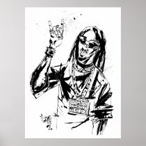 Lil Jon "Collaboration by Jim Mahfood and Lil Jon" posters