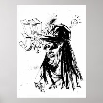 Lil Jon "Collaboration by Jim Mahfood and Lil Jon" posters