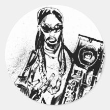 Lil Jon "Collaboration by Jim Mahfood and Lil Jon" Sticker