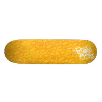 Lil Jon "Crunk Ain't Dead" Gold  skateboards