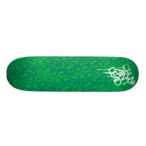 Lil Jon "Crunk Ain't Dead" Green skateboards