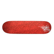 Lil Jon "Crunk Ain't Dead" Red skateboards