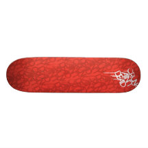 Lil Jon "Crunk Ain't Dead" Red Skate Boards