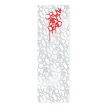 Lil Jon "Crunk Ain't Dead" White Red business cards