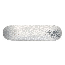 Lil Jon "Crunk Ain't Dead" White skateboards