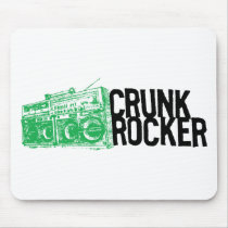Lil Jon "Crunk Rocker Boombox Green" mousepads