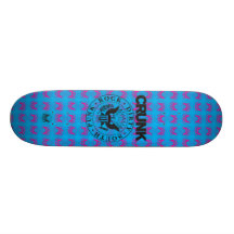 Lil Jon "Crunk Seal" Cyan Skate Deck