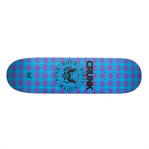 Lil Jon "Crunk Seal" Cyan Skate Deck