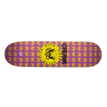 Lil Jon "Crunk Seal" Purple Custom Skate Board