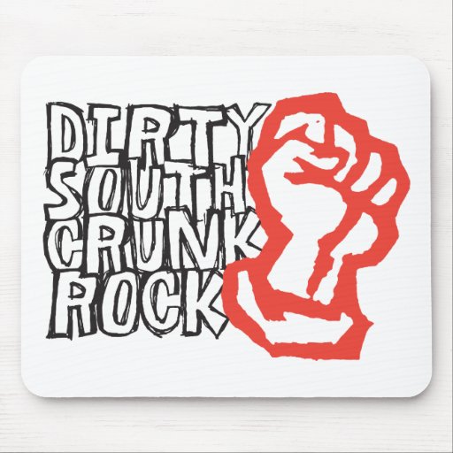 Lil Jon "Dirty South Fist" Red Mouse Mats
