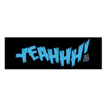 Lil Jon "Yeahhh!" Blue business cards