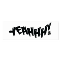 Lil Jon "Yeeeah!" Black business cards