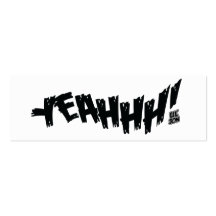 Lil Jon "Yeeeah!" Black Business Card Templates