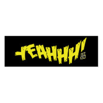 Lil Jon "Yeeeah!" Yellow business cards