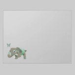 Lil Lucky Elephant & Butterfly Notepad notepads