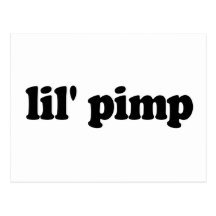 Lil pimp postcard