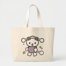 Lil Poodle Canvas Bag