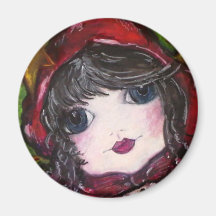 Lil' Red Riding Hood Magnet