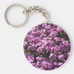 Lilac close-up keychain