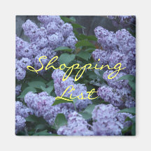 Lilac Flowers Magnet