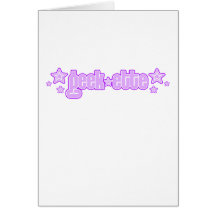 Lilac Geekette Card