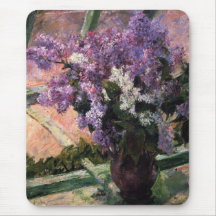 Lilacs In A Window Mousepads
