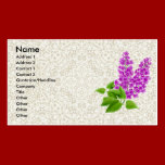 Lilacs & Lace Profile Card business cards