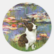 Lilies 2 - Cardigan Welsh Corgi 5 Sticker