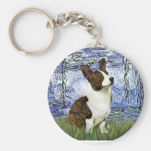 Lilies #6 - Cardigan Welsh Corgi Key Chains