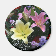 Lilies Magnet