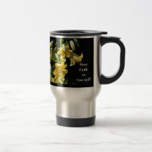 LILY GARDEN Coffee Travel Mug Commuters Lilies