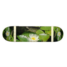 Lily Pads Turtle Skateboard
