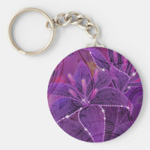 Lily Purple Dreams Key Chain