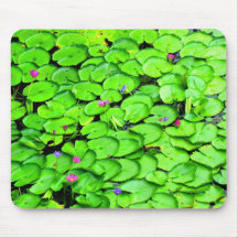 Lilypads in the River Photograph Mouse Pads