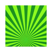 Lime and Green Funky Abstract Art  Wrapped Canvas Gallery Wrap Canvas